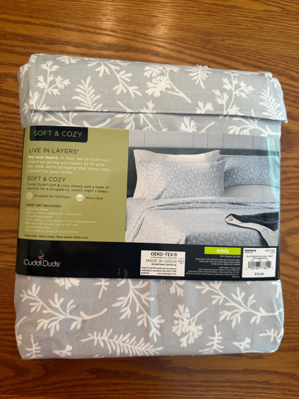 Cuddl Duds soft microfiber